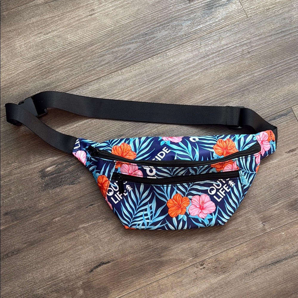 Floral Print Fanny Pack